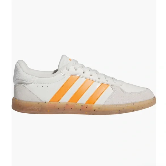 Adidas Woman’s White and Orange Sneakers - Picture 3 of 6